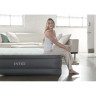 Надувная кровать INTEX PremAire Elevated 64902, 99×191×46 см, встроенный насос 220V